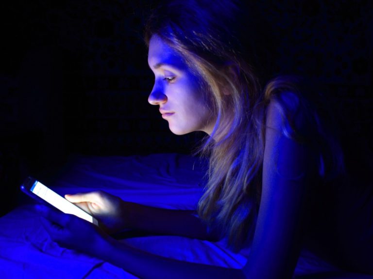 effetti della luce blu