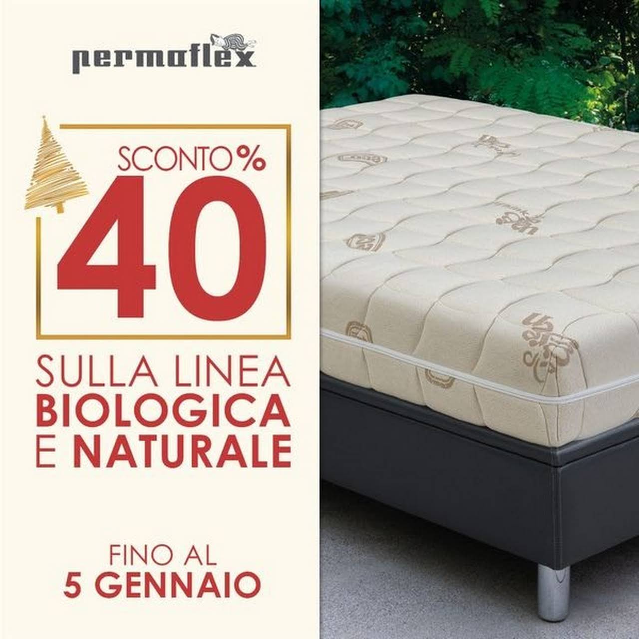 40% di sconto sulla Linea Biologica e Naturale