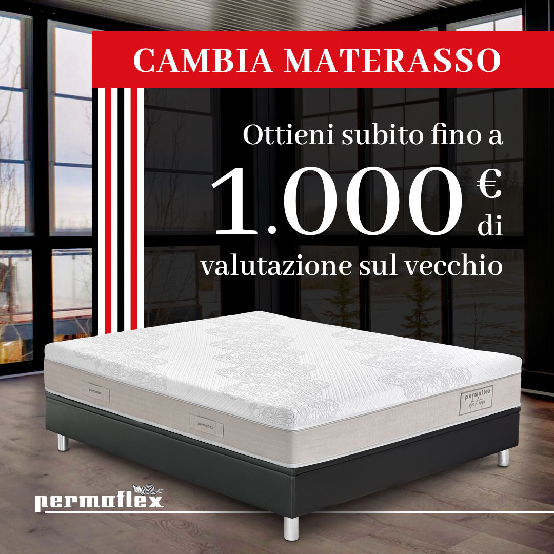 Centro Permaflex Calabria - Valutiamo il tuo vecchio materasso fino a 1000€