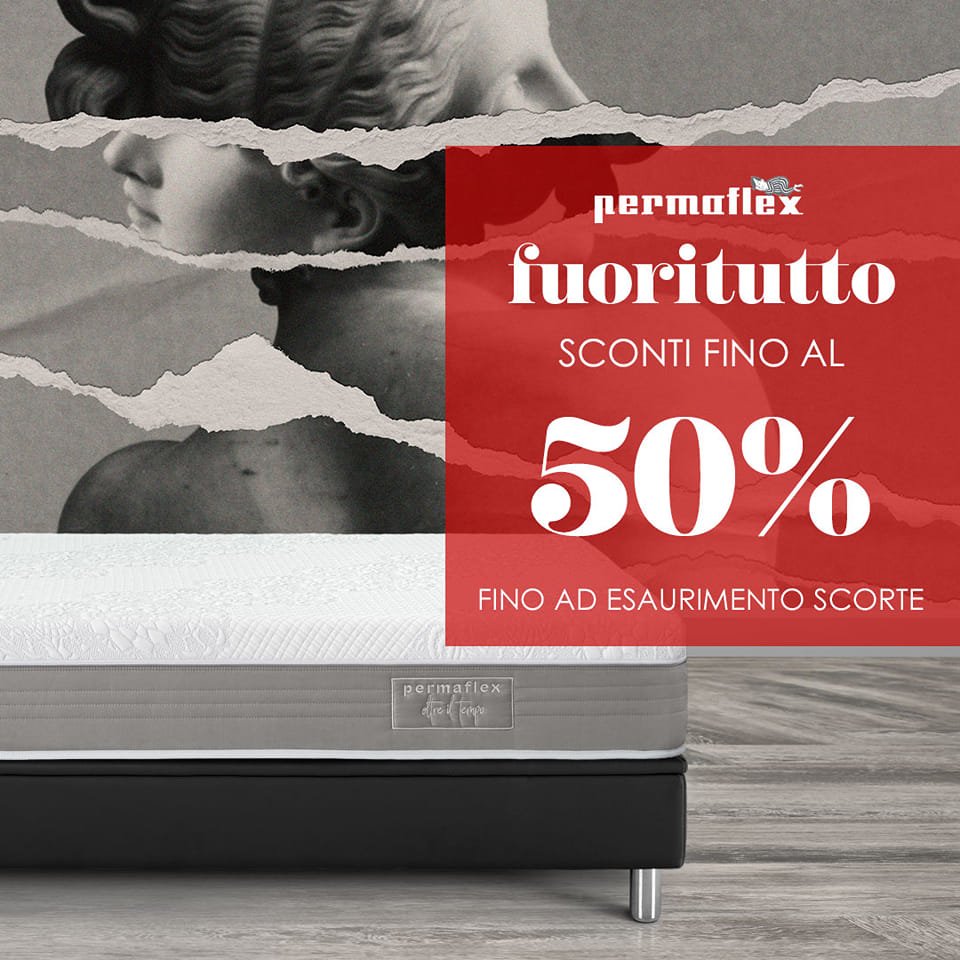 Fuoritutto 50% centro permaflex Calabria