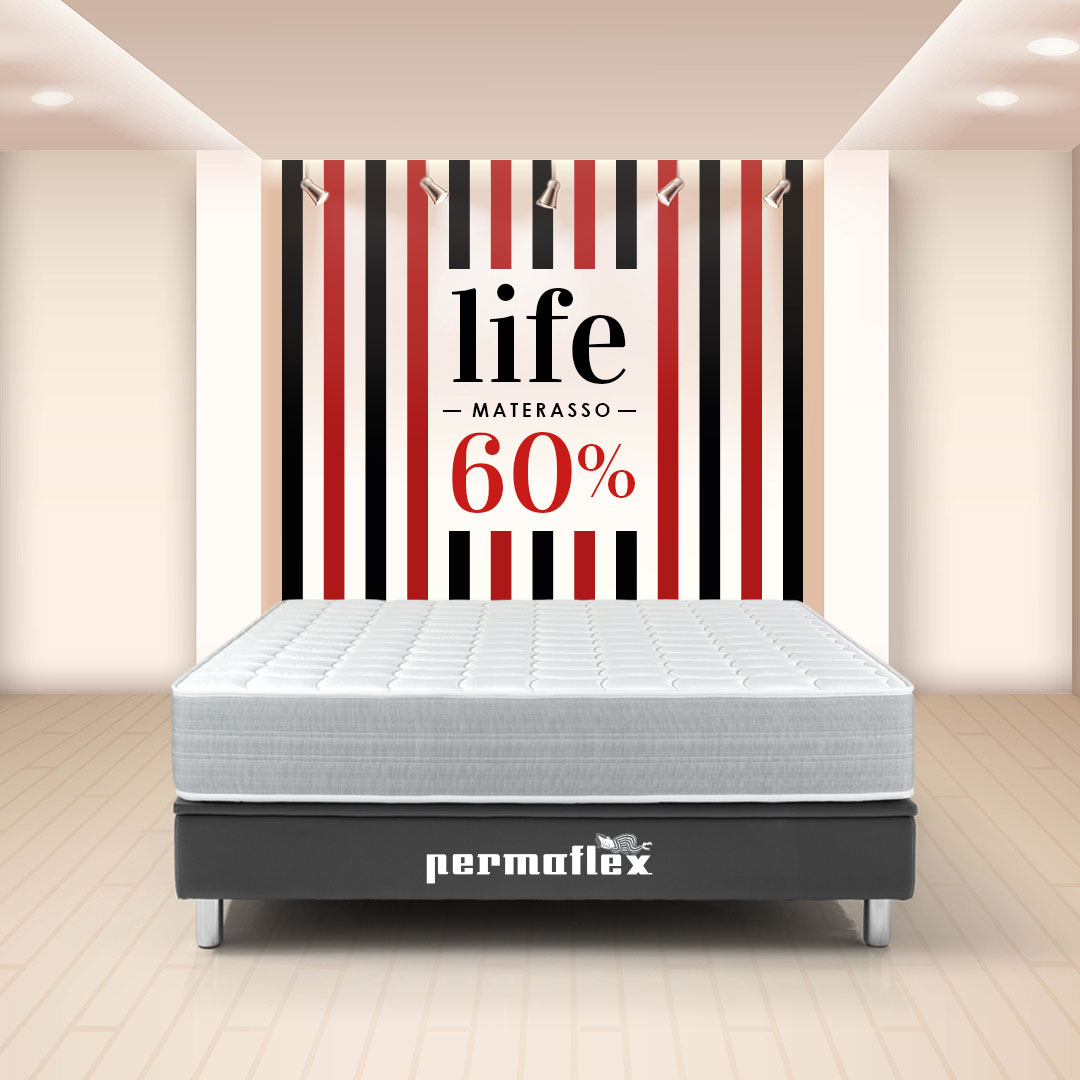Centro Permaflex Calabria - Materasso Life con il 60% di sconto