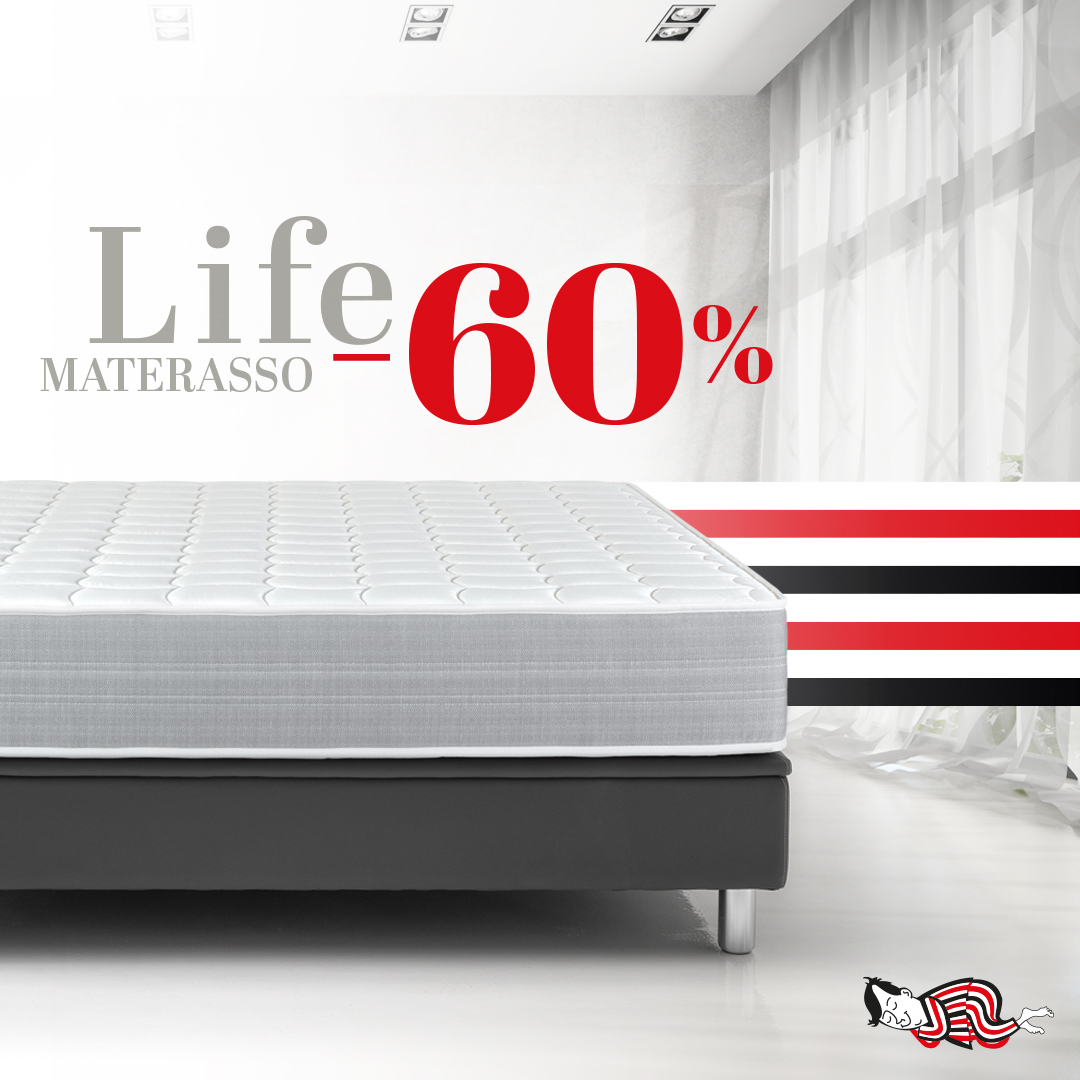 Centro Permaflex Calabria - Materasso Life con il 60% di sconto