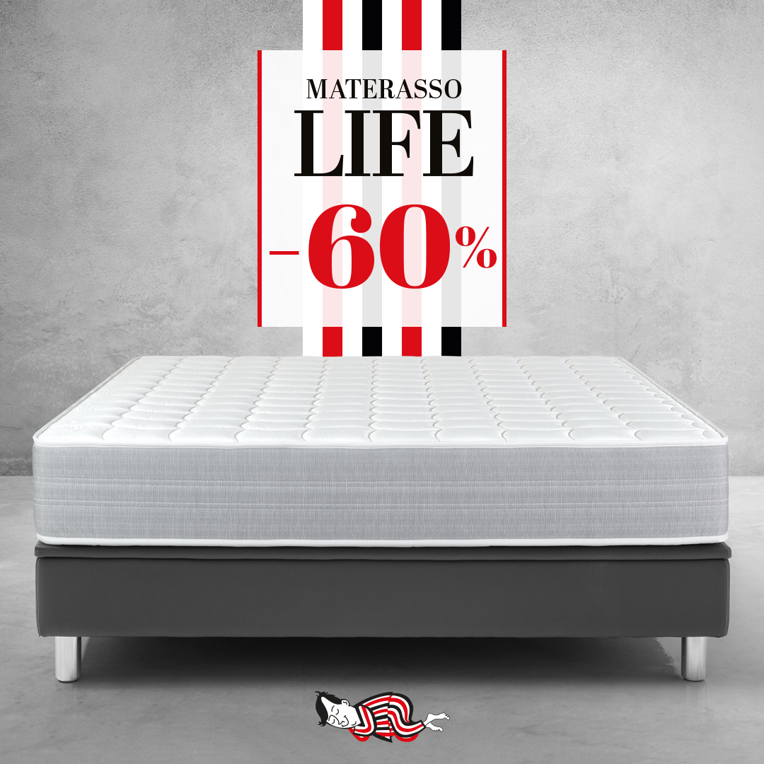 Centro Permaflex Calabria - Materasso Life con il 60% di sconto