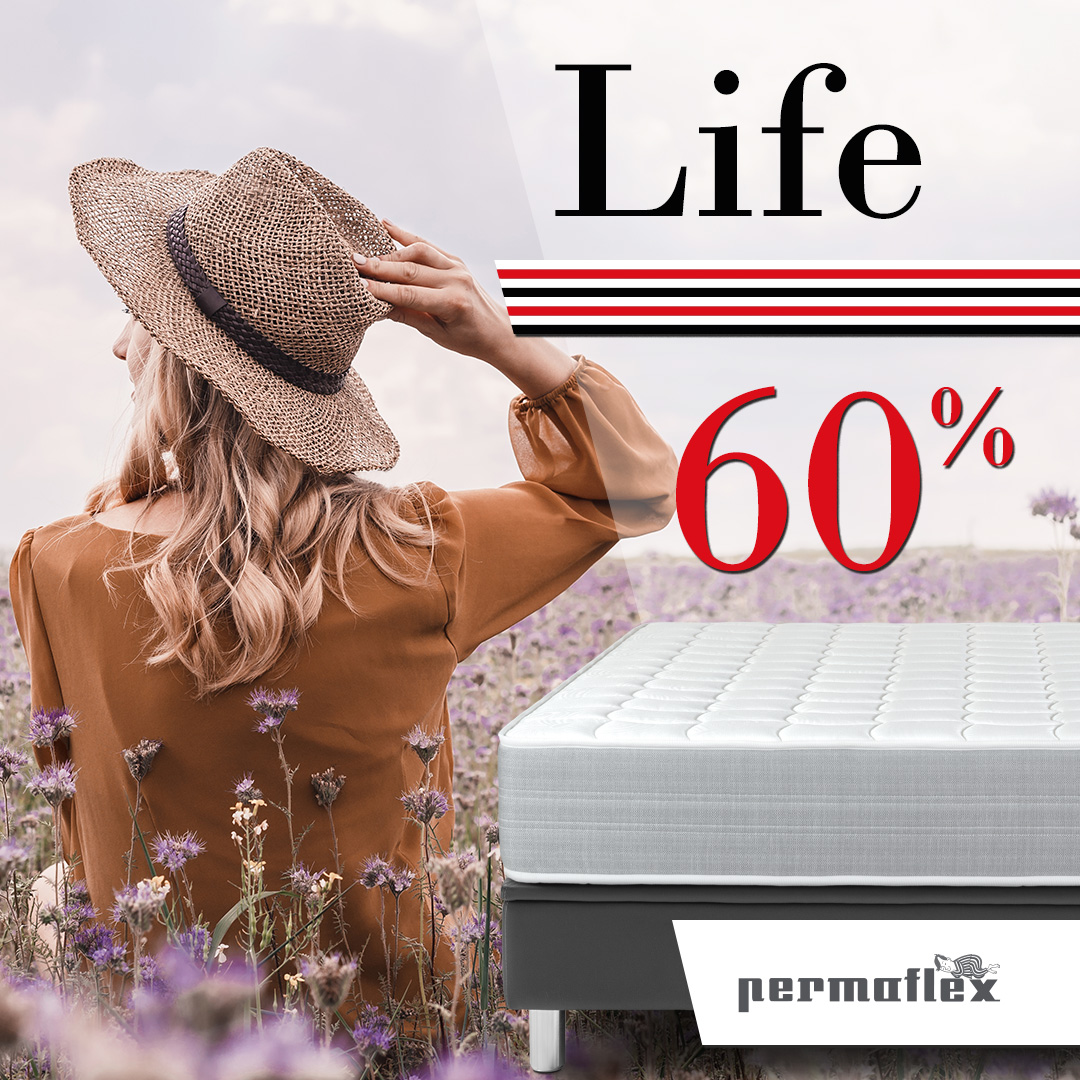 Centro Permaflex Calabria - Materasso Life con il 60% di sconto