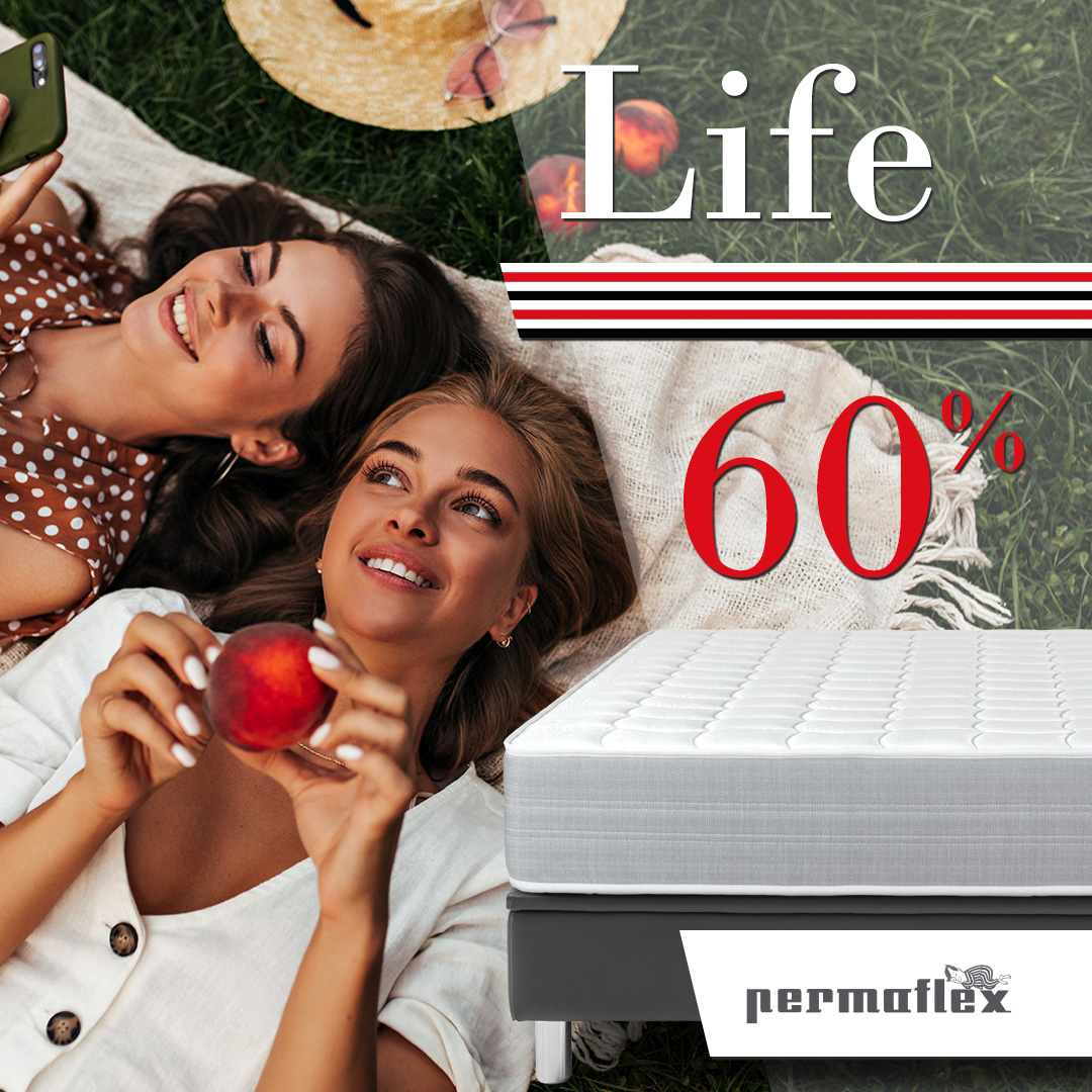 Centro Permaflex Calabria - Materasso Life con il 60% di sconto
