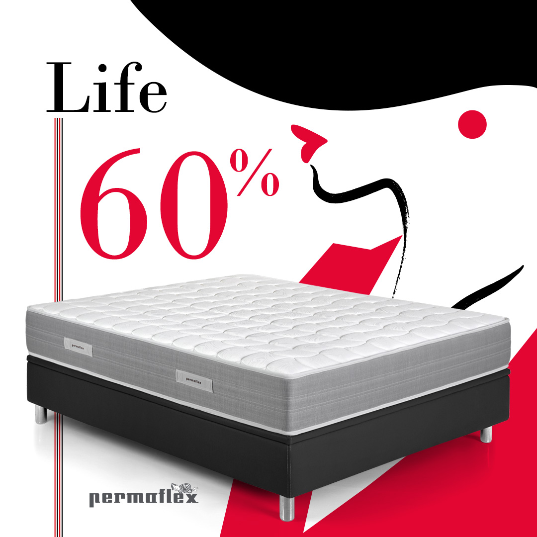 Centro Permaflex Calabria - Materasso Life con il 60% di sconto