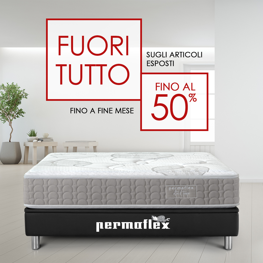 Fuoritutto 50% Centro Permaflex Calabria