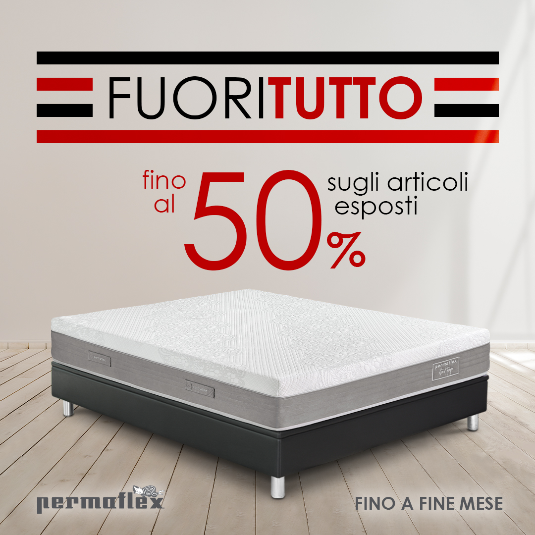 Fuoritutto 50% Centro Permaflex Calabria