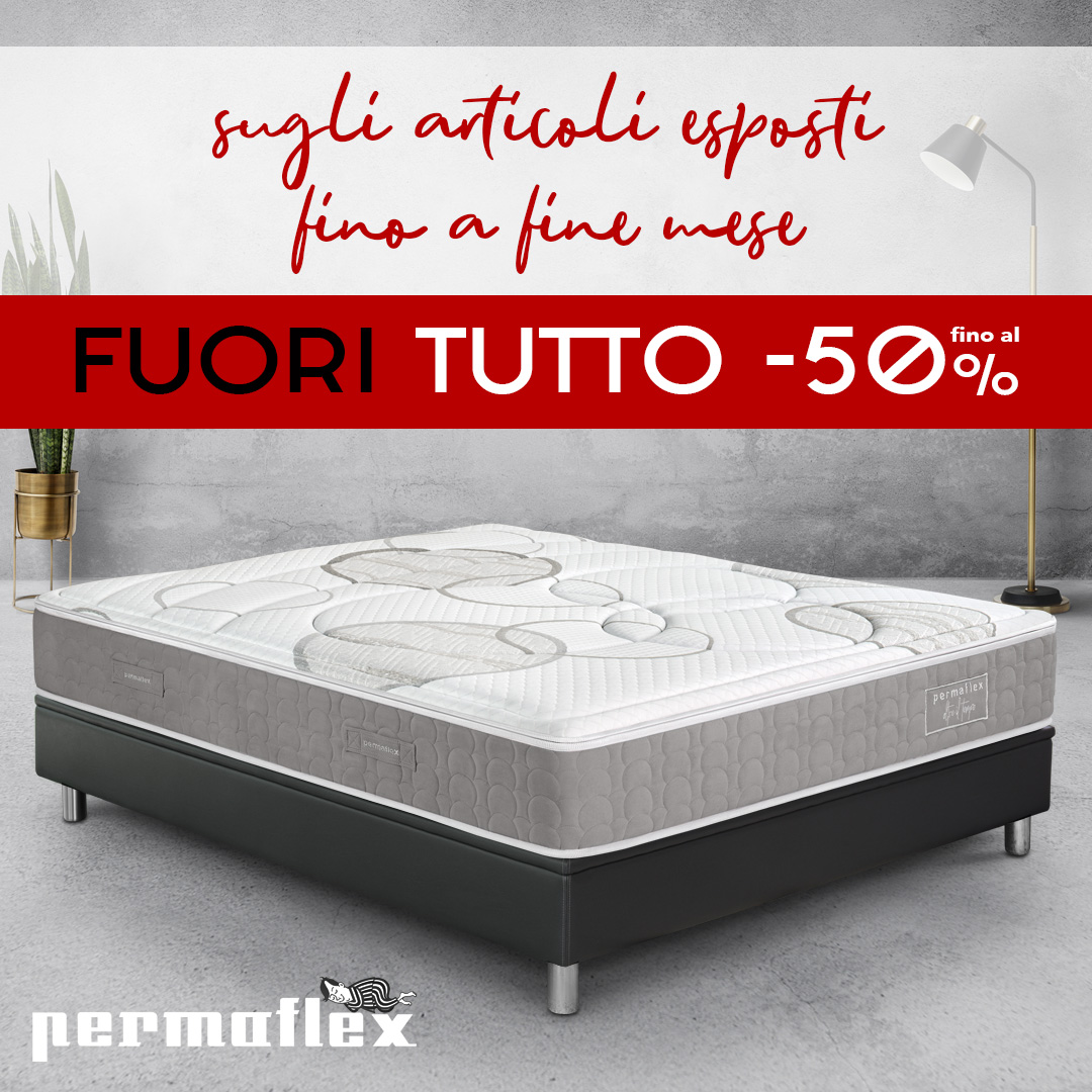 Fuoritutto 50% Centro Permaflex Calabria