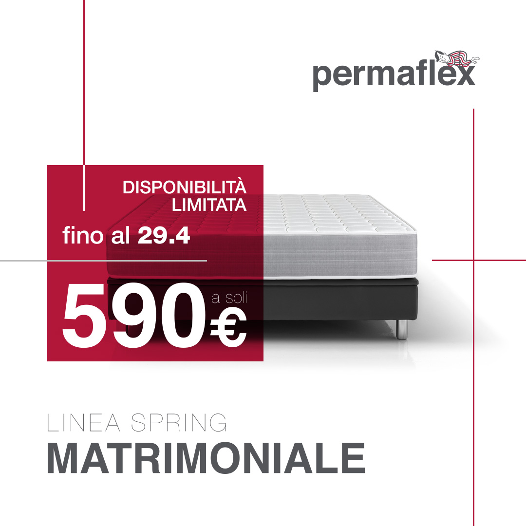 Centro Permaflex Calabria - Linea Spring - promozione