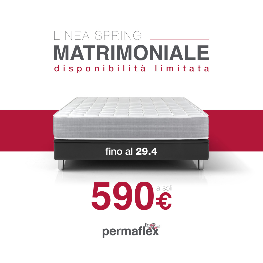 Centro Permaflex Calabria - Linea Spring - promozione