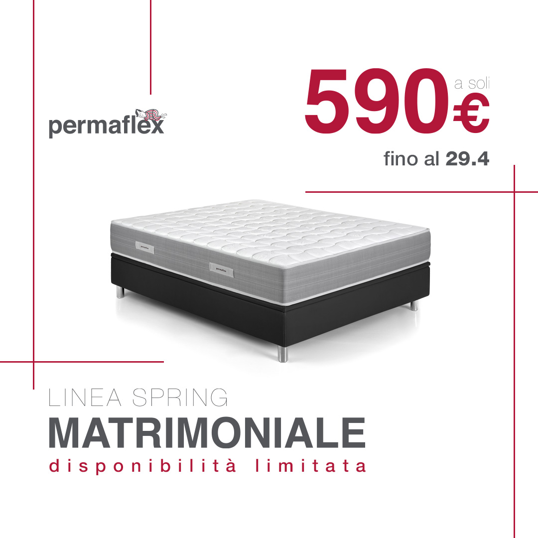 Centro Permaflex Calabria - Linea Spring - promozione