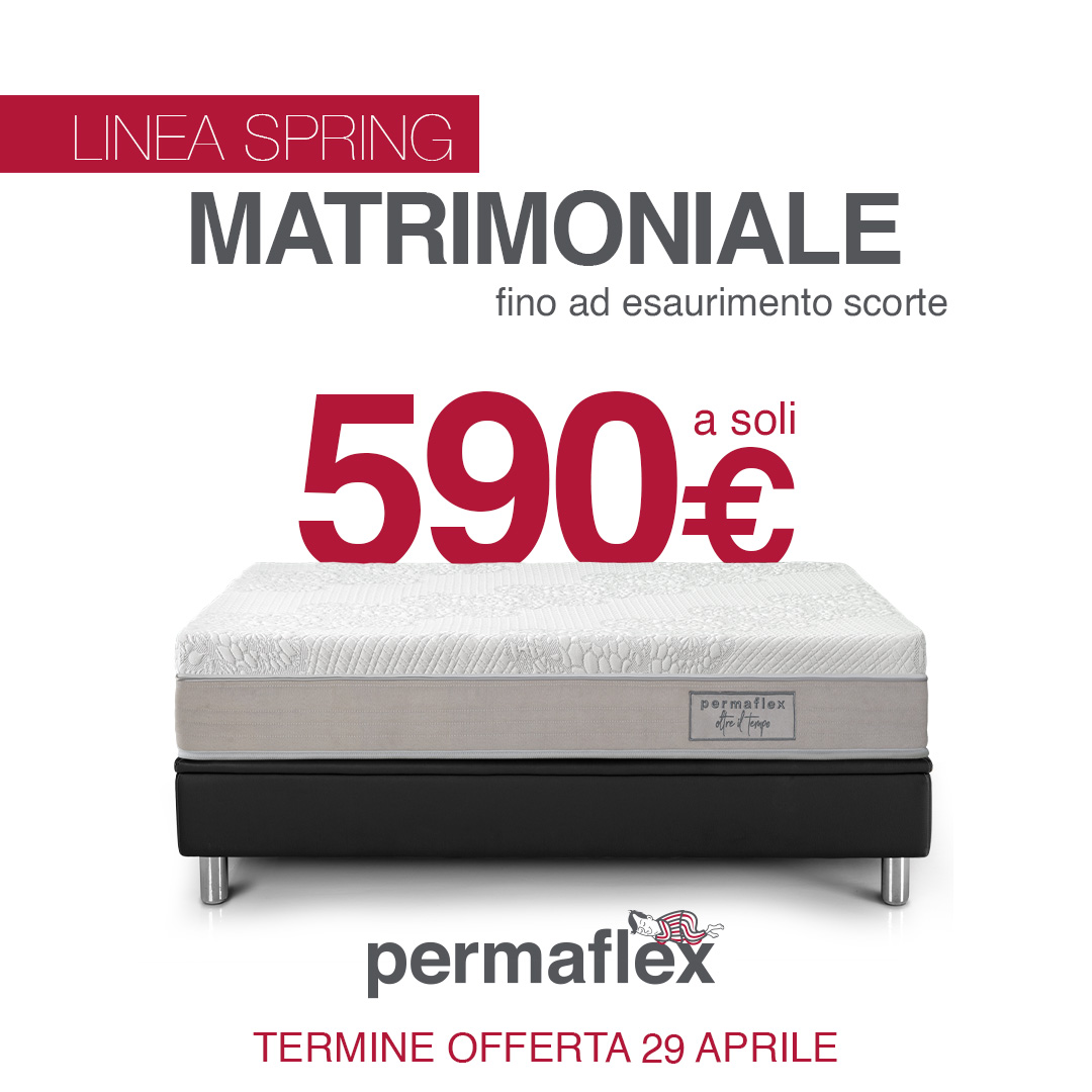 Centro Permaflex Calabria - Linea Spring - promozione
